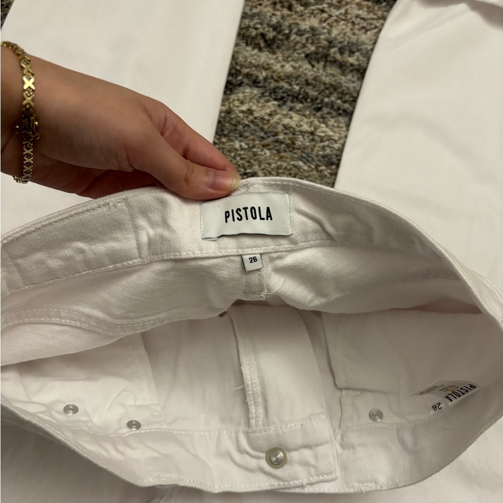 Pistola High Rise Jeans Sz 26 NWT | Pistola Presley High Rise Relaxed Roller NWT - Picture 14 of 14
